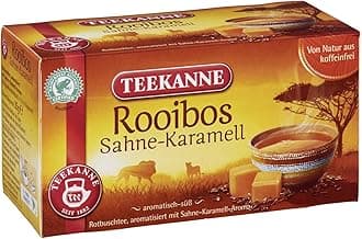 German Teekanne Rooibos Tea Cream Caramel - 1 x 35 g