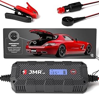 JMR Battery Charger for Mercedes-Benz SLS AMG Trickle Charger Conditioner Maintainer (Magnetic Port, No Lithium Mode)