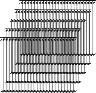 5000 Pieces Standard Tagging Fasteners Standard Tag Pins Plastic Regular Garment Clothing Price Tag Label Standard Tagging Barbs (Black, 3 Inches)