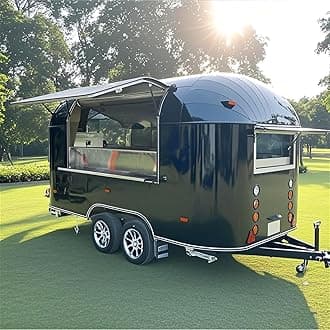 Customizable Mobile Food Cart – Mini Street Food Trailer for Coffee, Tacos, Ice Cream & Beverages | Ready for Business Startups