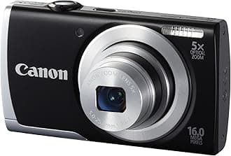 PowerShot A2500 16.0 MP Digital Camera with 5X Optical Zoom and 720p HD Video Recording (Black)