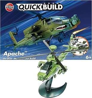 Quickbuild Boeing Apache Airplane Model Kit