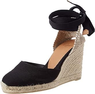 Castañer | Espadrille with Wedge Carina Made in Canvas 9 cm | Woman