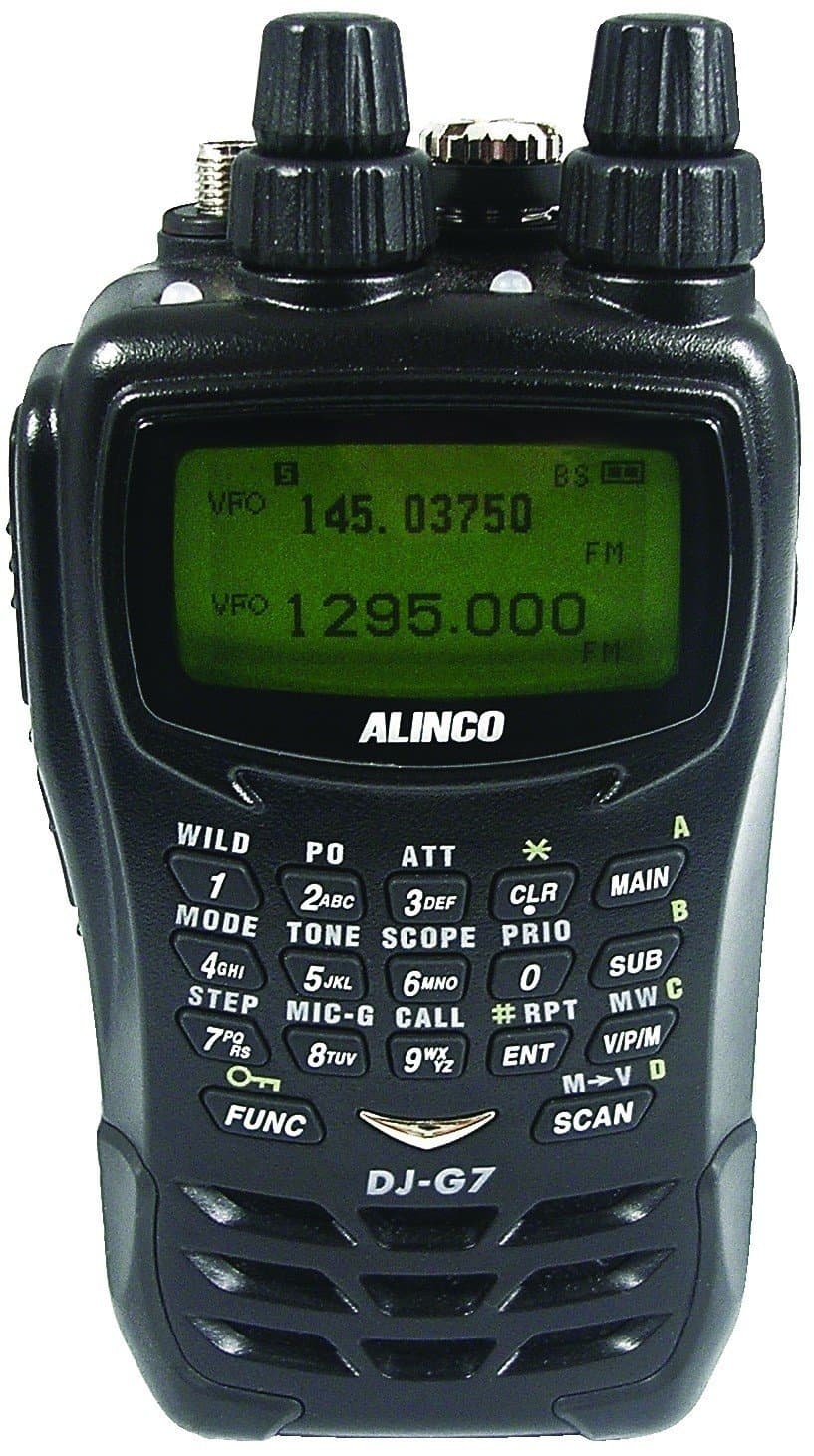 Alinco DJ-G7 FM Tri-Band Handheld Transceiver