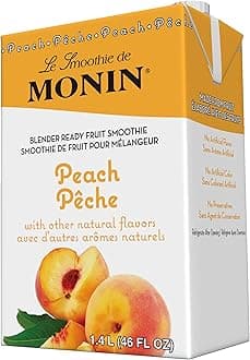Peach Smoothie Mix 46 Fl Oz by Monin
