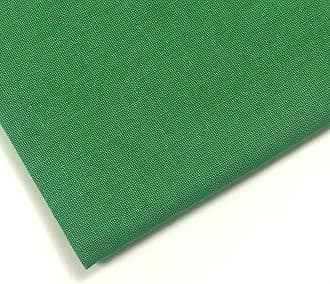 M & JPlain 100% Cotton Fabric - 60 INCH Wide - 10 Colors by (Emerald Green, 2 METRE)