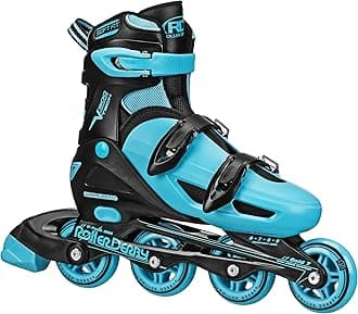 Roller Derby V-Tech 500 Adjustable Performance Inline Skates for Men, Women, Kids, Teens