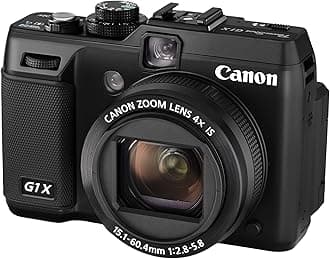 Canon PowerShot G1 X 14.3 MP CMOS Digital Camera with 4x Wide-Angle Optical Image Stabilized Zoom Lens, Full 1080p HD Video and 3.0-inch Vari-Angle LCD