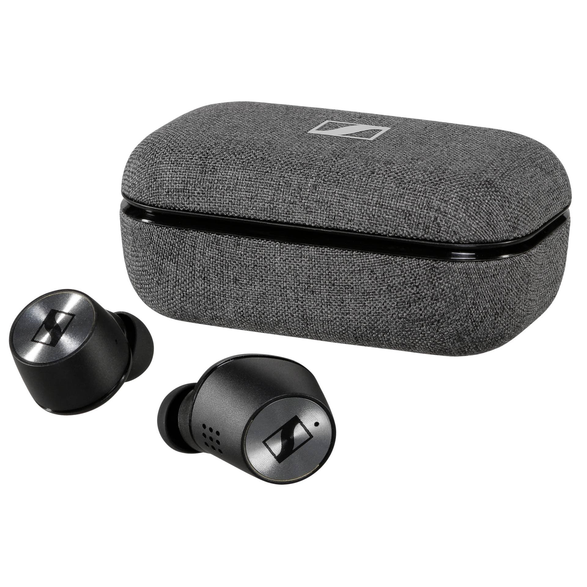 MOMENTUM True Wireless 2, Bluetooth Earbuds with Active Noise Cancellation, Black