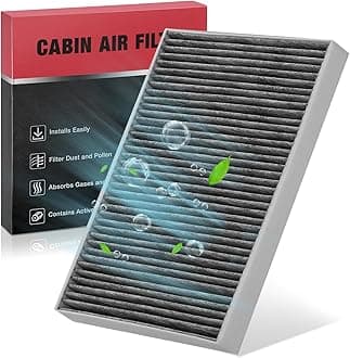 BDFHYK CF12211 Cabin Air Filter with Activated Carbon Compatible with Audi Q5, Q5 PHEV, Q7, Q8, Q5 Sportback, A4/A6 allroad, A4/A5/A6/A8 Quattro e-tron, Compatible with Porsche Cayenne, Macan