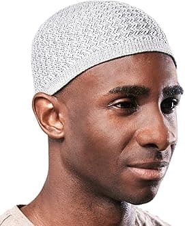 Tough HeadwearKufi Hat - Kufi Hats for Men Muslim, Turkish Kufi Cap