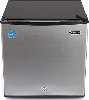 WhynterCUF-112SS Energy Star 1.1 cu. ft. Upright Lock Compact Freezer/Refrigerators, Cubic Feet, Stainless Steel