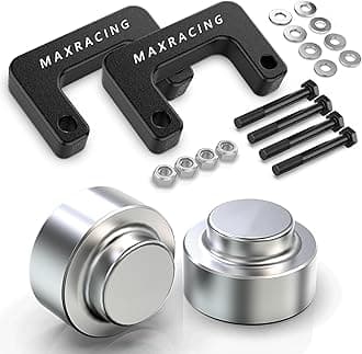 Maxracing 1.5" Front + 1.5" Rear Leveling Lift Kit Compatible with 2007-2020 Chevy Suburban 1500 | 2007-2013 Chevy Avalanche 1500 | 2007-2020 Chevy Tahoe | 2000-2020 GMC Yukon 1500 4WD/2WD