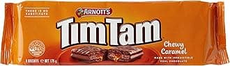 TimTams Arnotts Chewy Caramel Biscuit-Pack of 3