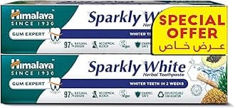 Since 1930 Sparkly White Herbal Toothpaste, 2 X 100ml