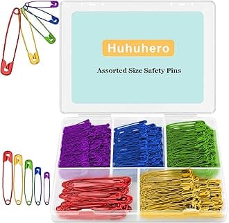 5 Colors Safety Pins