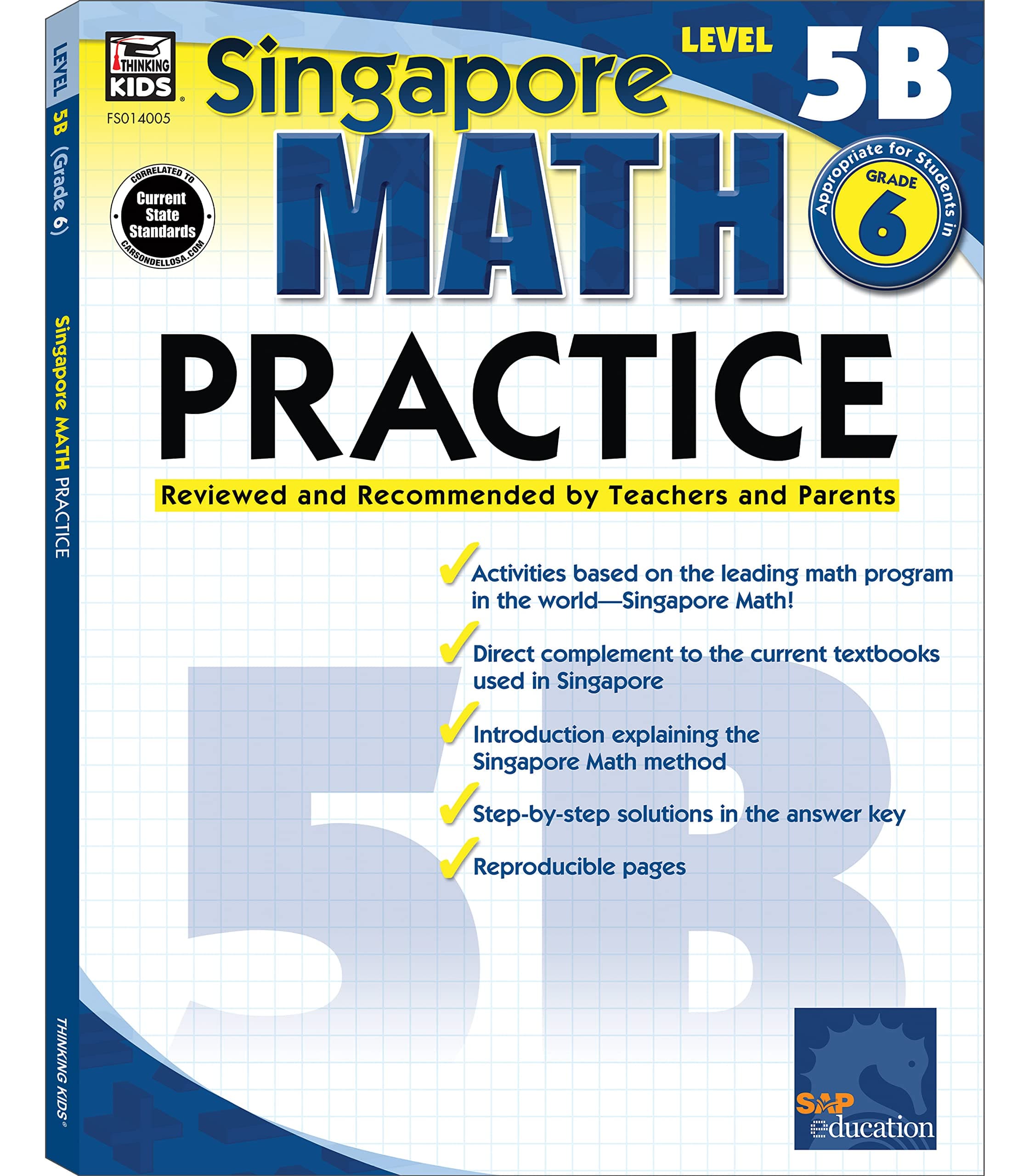 Frank Schaffer Publications Math Practice, Grade 6