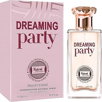 Hybrid & Company Dreaming Party Pour Femme Eau De Parfum Natural Spray Vaporisateur,3.4FL.OZ