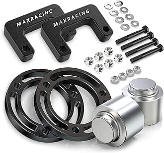 Maxracing 3" Front + 2.5" Rear Leveling Lift Kit Compatible with 2007-2020 Chevy Tahoe | 2007-2020 Chevy Suburban 1500 | 2007-2013 Chevy Avalanche 1500 | 2000-2020 GMC Yukon 1500 4WD/2WD