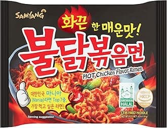 Samyang Ramen/ Spicy Chicken Roasted Noodles, 4.93 Ounce (Pack of 5)