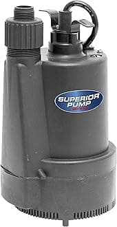 Superior Pump 91330 Utility Pump, 120 V, 1/3 HP