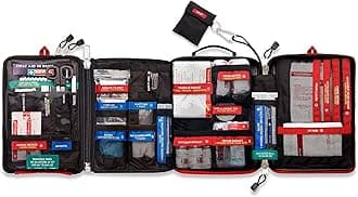 SURVIVAL Workplace/Home First Aid Kit USA - Premium First Aid Kit for Home & Workplace Emergencies - 152 Pieces