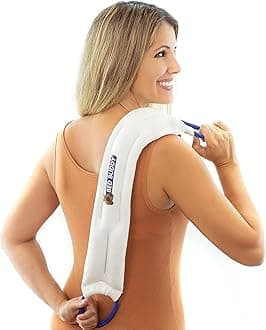 Carex Bed Buddy Heat Pad And Cooling Neck Wrap - Microwave Heating Pad For Sore Muscles - Cold Wrap Pack For Aches and Pain