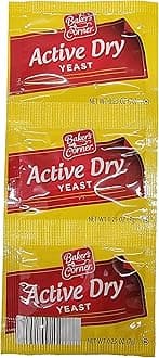 01 Strip of 3 Baker's Corner Active Dry Yeast bread Baking Gluten Free NEW