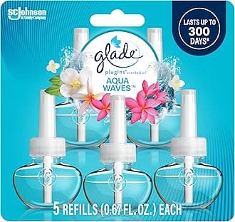 Glade PlugIns Refills Air Freshener, Scented and Essential Oils for Home and ...