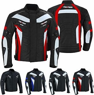PROFIRST Motorbike Men’s Riding Jacket Motorcycle Jacket for Men Waterproof Jacket CE Armored Protection