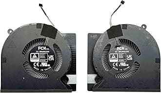 BestParts New CPU+GPU Cooling Fan Replacement for Razer Blade 14" (2024) | RZ09-0508, RZ09-0508x (Ryzen 8945HS Processor, RTX 40 Series Graphics)