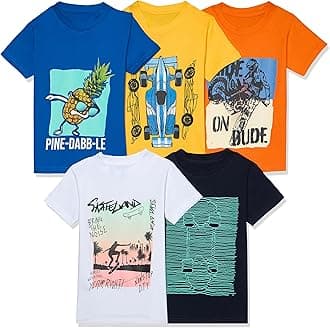 Boys BYS-TSRT-02 T-Shirt (pack of 5)