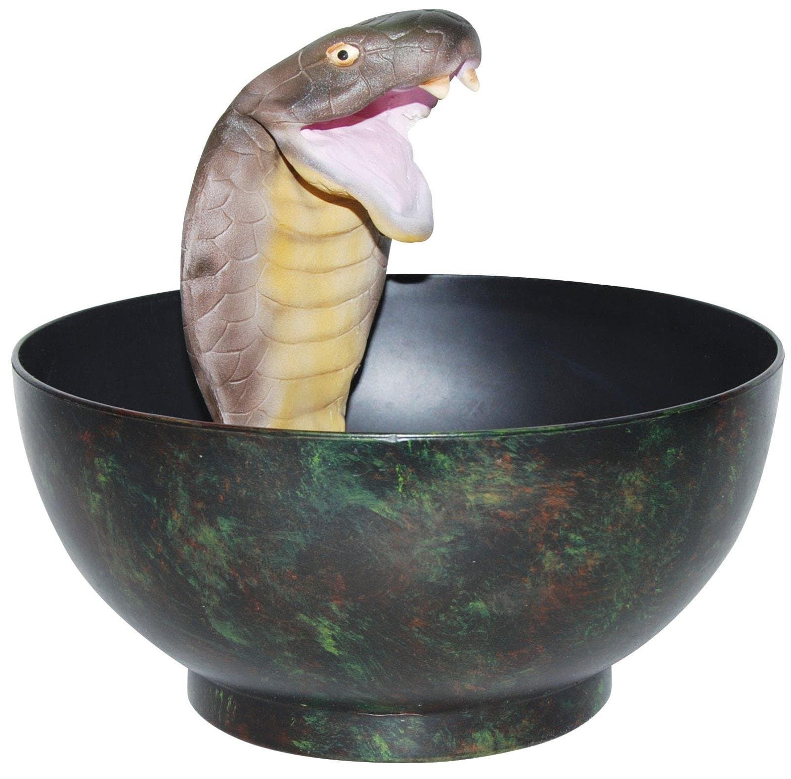 Animated Striking Cobra Candy Bowl