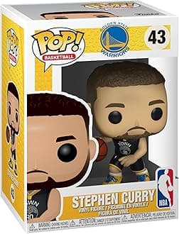 POP! Vinyl: NBA: Stephen Curry - Collectable Vinyl Figure - Gift Idea - Official Merchandise - Toys for Kids & Adults - Sports Fans - Model Figure for Collectors and Display