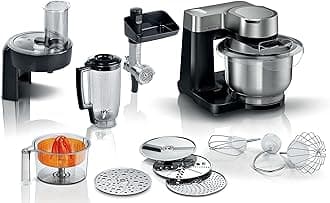 7 in 1 Stand Mixer MUMS2VM40G 7 Speeds, dough hook, whisk, beater, blender, juicer, shredder, 900W, Black