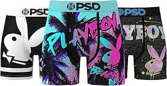 Men's PB Essentials Mid Length Boxer Brief 3-Pack, Multi, XL