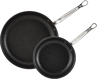 Hestan - ProBond Collection - TITUM Nonstick Triple Bonded Stainless Steel Frying Pan, Set of Two, 8.5 & 12.5-inches