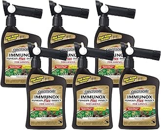 - Spectracide Immunox Fungus Plus Insect Control For Lawns 32 Ounces, Dual Action, Hose-End Concentrate, 6 Pack