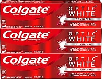 Optic White Whitening Toothpaste, Sparkling Mint - 5 oz, 2 Pack