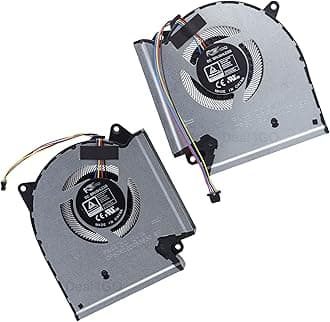Deal4GO CPU & GPU Graphics Cooling Fan Replacement for ASUS G533 G513 G713 G733 G533QR G533QS G513QM G713QM G733ZW G533ZW-AS94