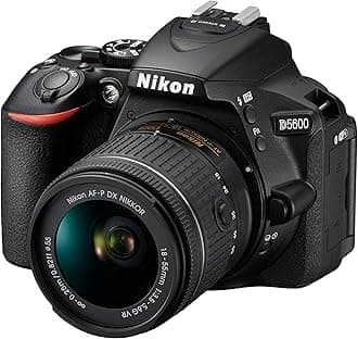 D5600 DX-Format Digital SLR w/AF-P DX NIKKOR 18-55mm f/3.5-5.6G VR