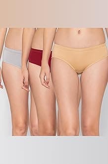 Kalyani Oliver Mid Waist Hipster Style Panties for Girls | Pack of 3