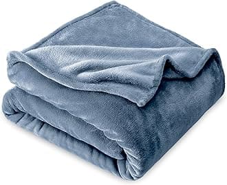 VAS COLLECTIONS® Premium Plush Single Blanket | 300 GSM Lightweight Cozy Soft for Bed, Sofa, Couch, Travel & Camping| 150x220 cm or 60X86 inches | New