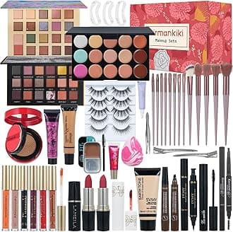 Makeup Set All in One Makeup Kit for Women, Makeup Sets for Teens, Christmas Makeup Gift Set for Teens Girls Women Teenagers, Makeup Kits for Girls Ages 10-12 13-15 14-16 Beginners Make up sets
