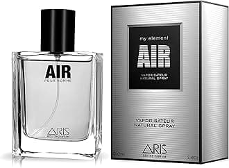 Aris Air Eau de Parfum for Men – Long-Lasting Fresh Green and Woody Fragrance – 100ml Cologne Spray for Daily Wear – Nature-Inspired Scent