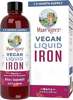 Liquid Iron, Vegan Liquid Iron, 450ml, Vegetarian, Gluten-Free, Soy-Free, Non-GMO