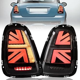 VLAND LED Taillights Assembly Fit for 2007-2013 BMW Mini R-Series, Plug and P...