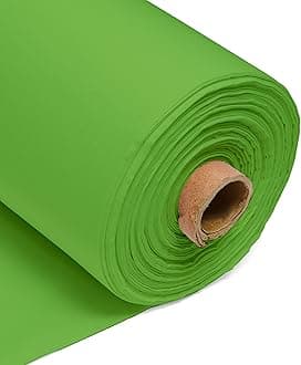 100% Cotton Fabric 60 Inch 150cm Wide 150GSM Material for Sewing, Dressmaking, Quilting, Curtain Linings, Pillowcases & Totes Fabric by The Half Metre by Discount Fabrics LTD(Apple Green, 25m)