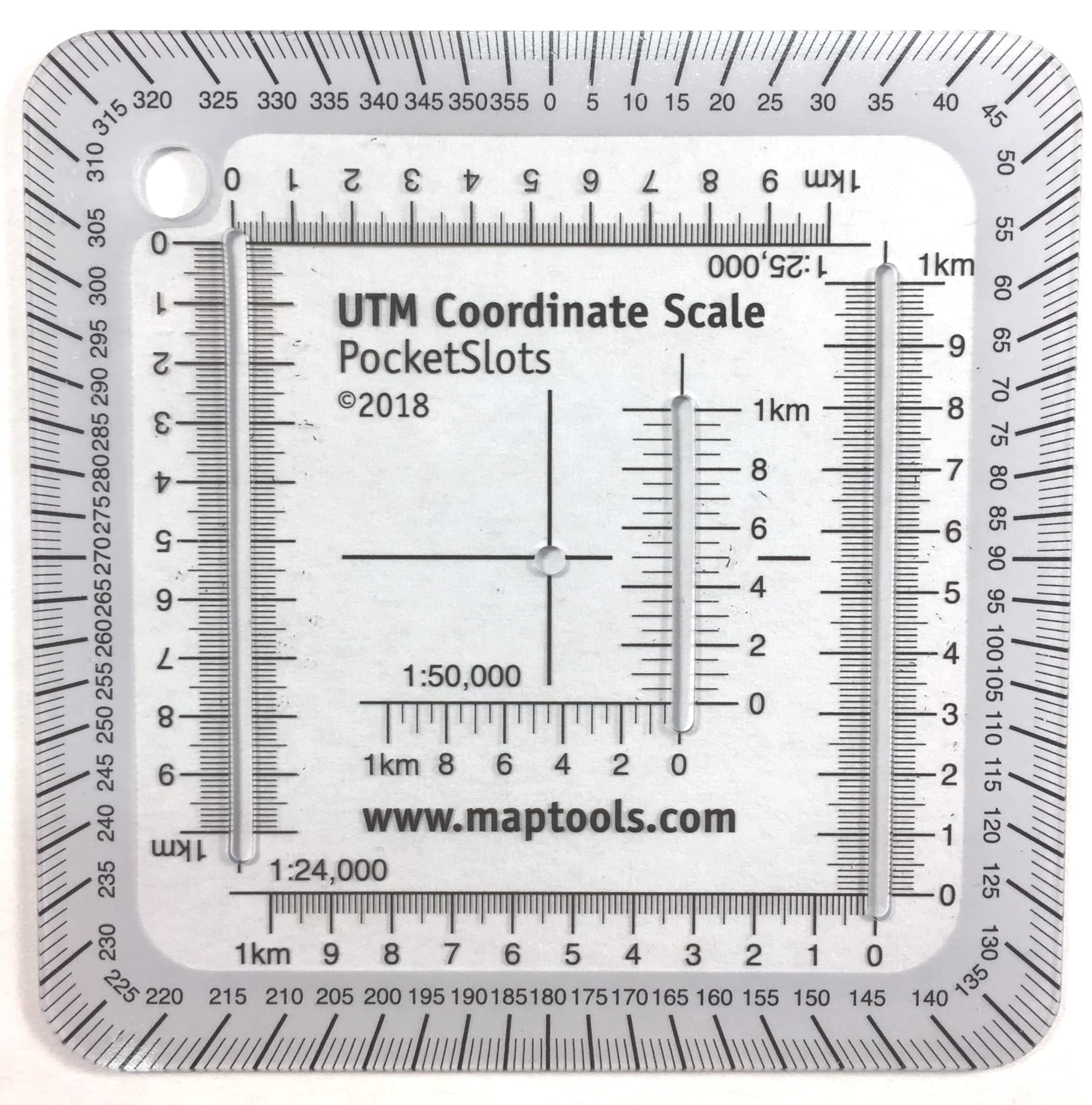 Pocket Sized UTM Slot Tool Rectangular