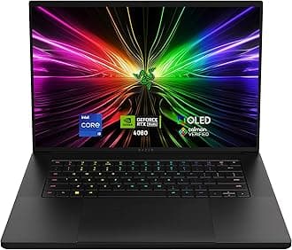 Razer Blade 16 (2024) - 16 inch Gaming Laptop - NVIDIA GeForce RTX 4080 - Intel Core i9-14900HX - 16" OLED QHD+ 240Hz (32GB DDR5, 1TB SSD) UK Layout | Black
